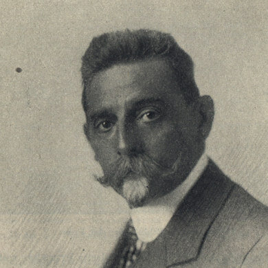 Portrait von Max Winter von 1902