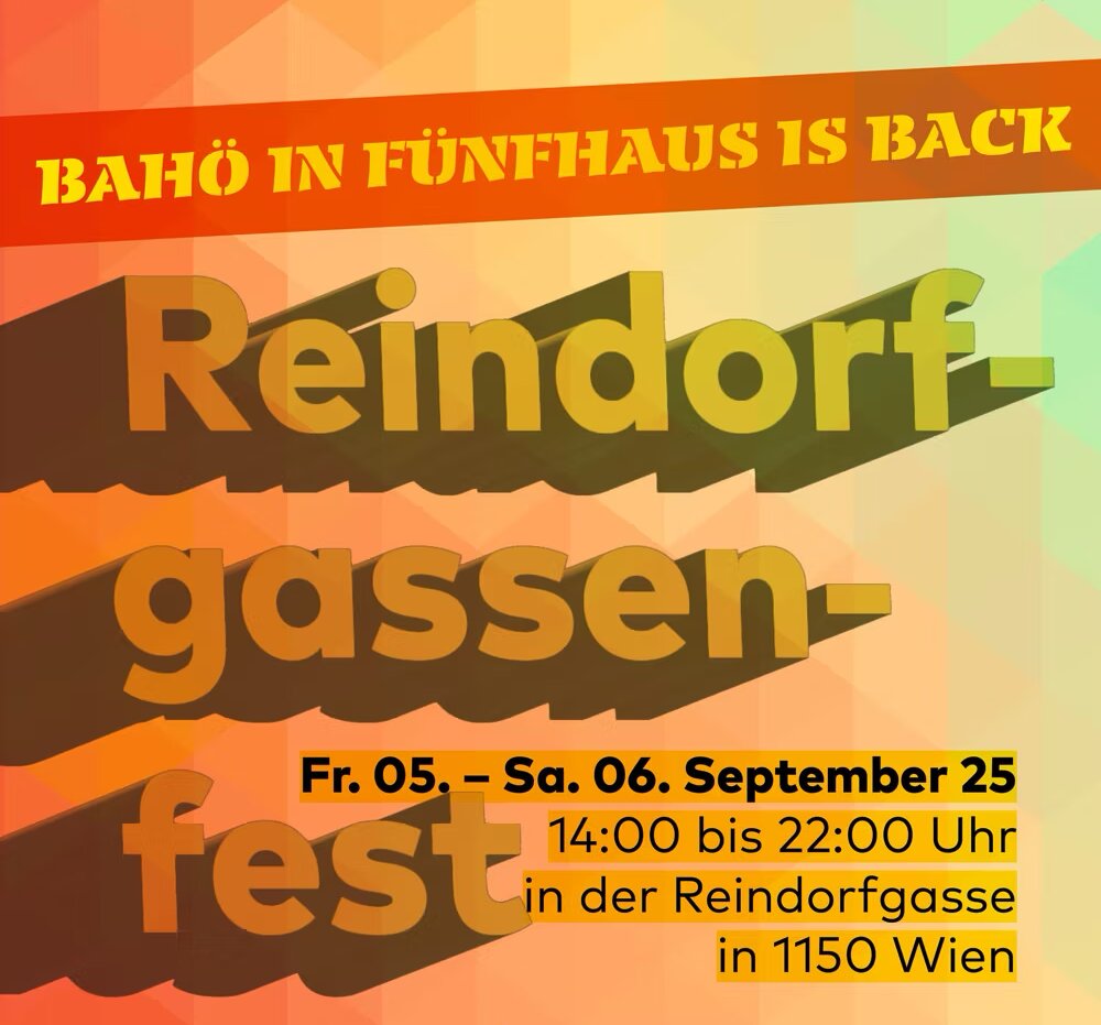 Westbahnpark am Reindorfgassenfest