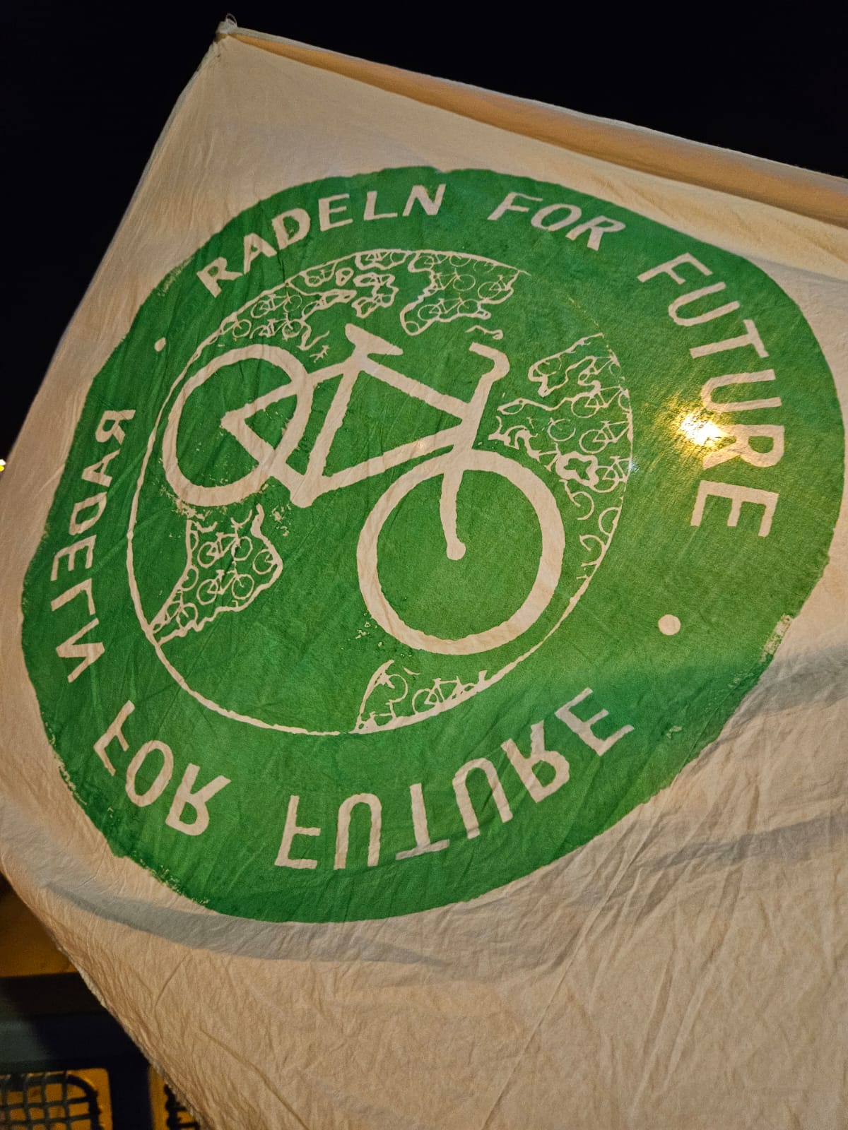 Westbahnpark unterstützt Radeln for Future